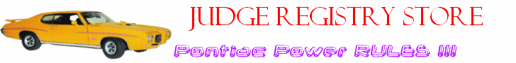 Judge Registry Pontiac Store